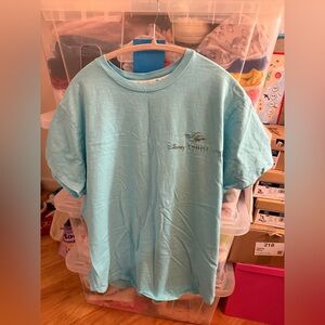 disney light blue cruise line shirt size XL